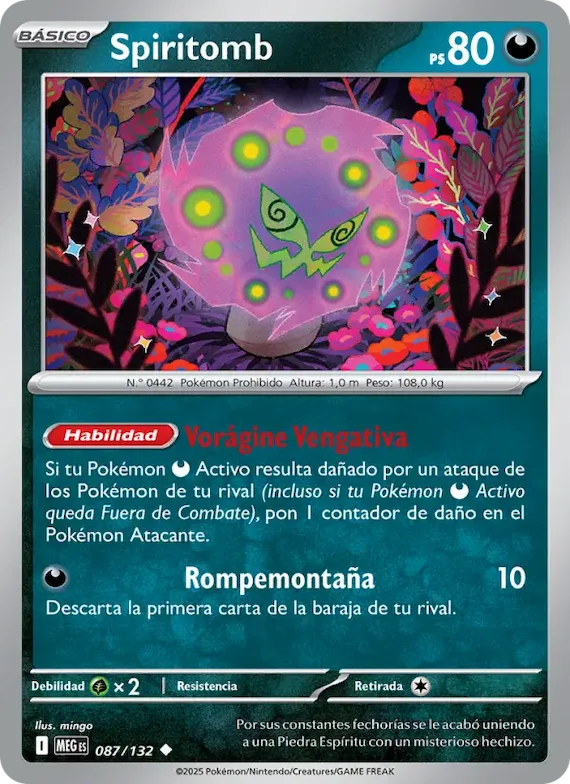 Spiritomb 87 – Megaevolución