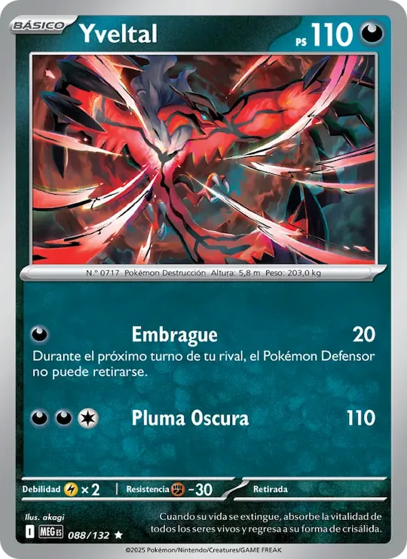 Yveltal 88 – Megaevolución