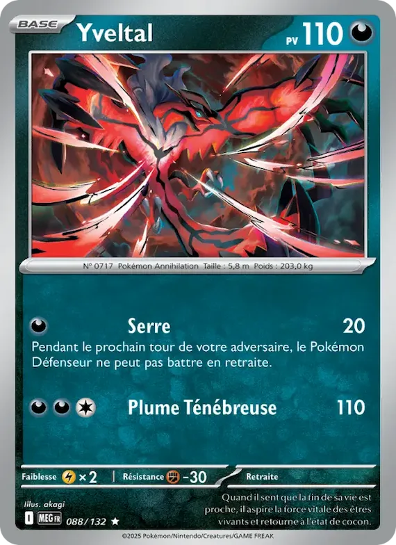 Yveltal 88 – Méga-Évolution