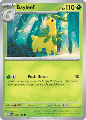 Bayleef #9 – Mega Evolution
