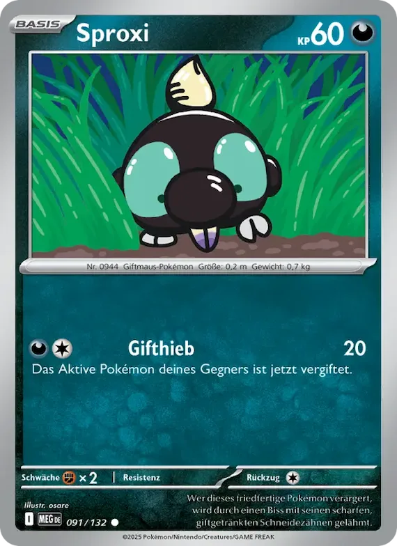 Sproxi 91 – Mega-Entwicklung