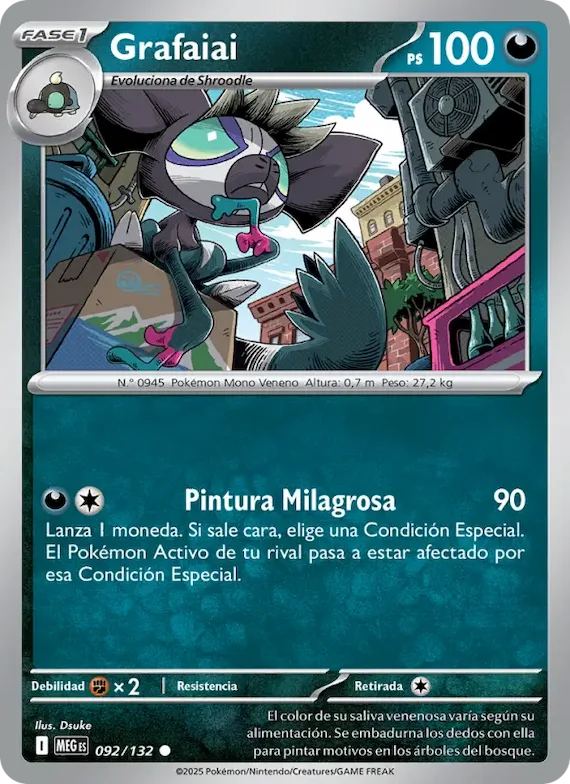 Grafaiai 92 – Megaevolución
