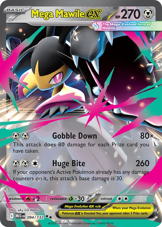 Mega Mawile ex #94 – Mega Evolution