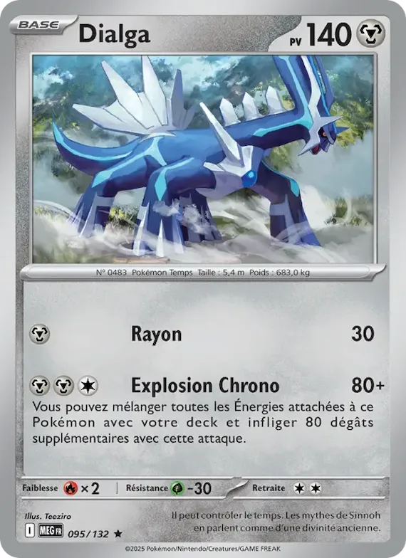 Dialga 95 – Méga-Évolution