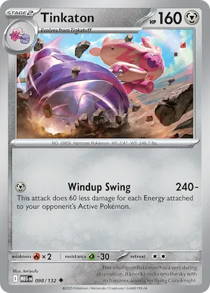 Tinkaton #98 – Mega Evolution