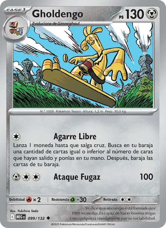 Gholdengo 99 – Megaevolución