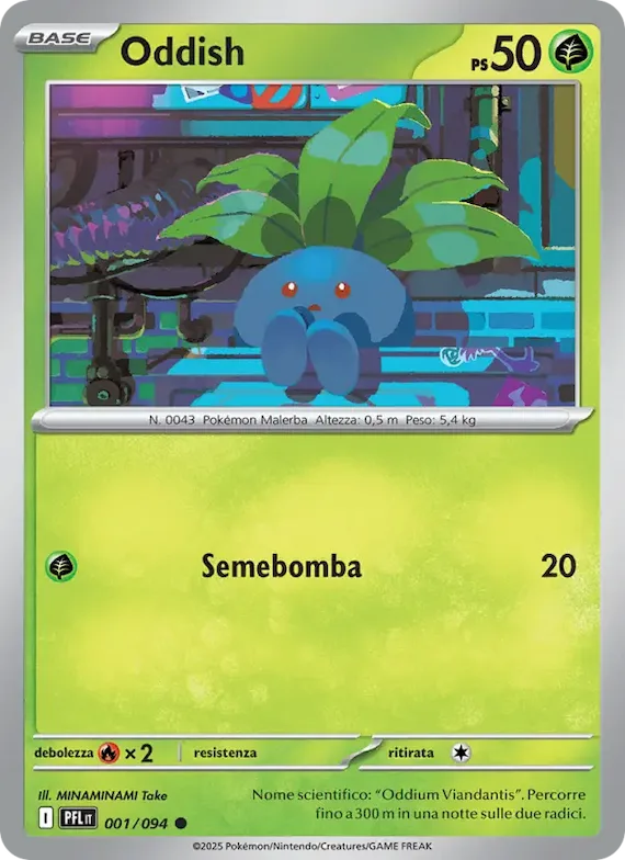 Oddish 1 – Fiamme Spettrali