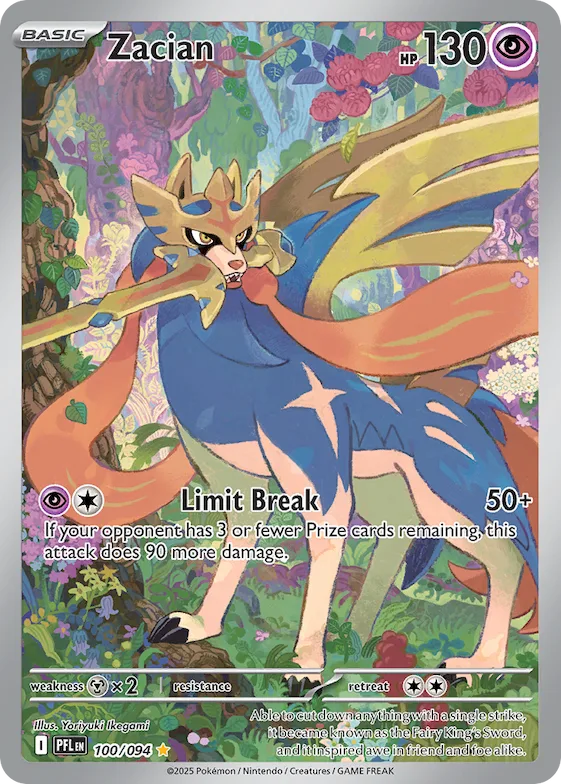 Zacian #100 – Phantasmal Flames