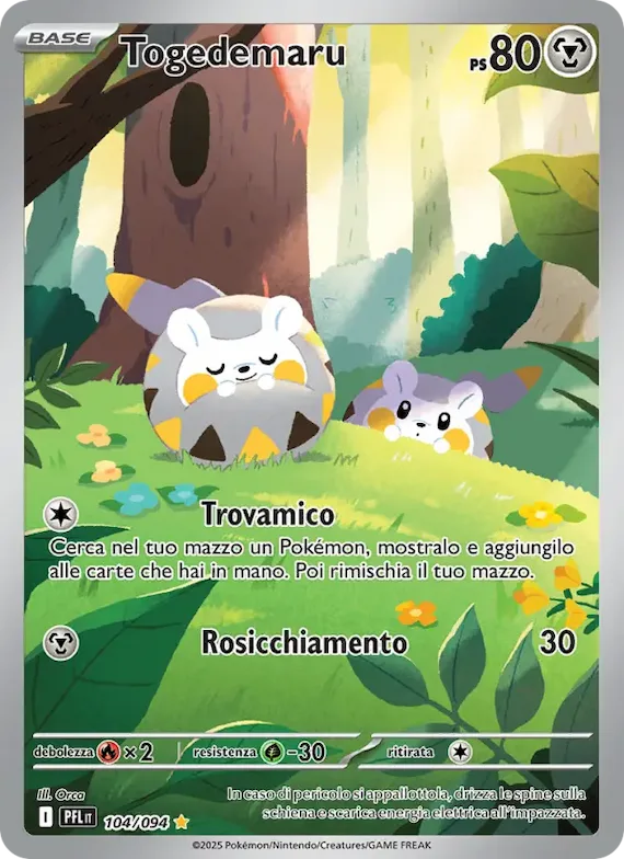 Togedemaru 104 – Fiamme Spettrali