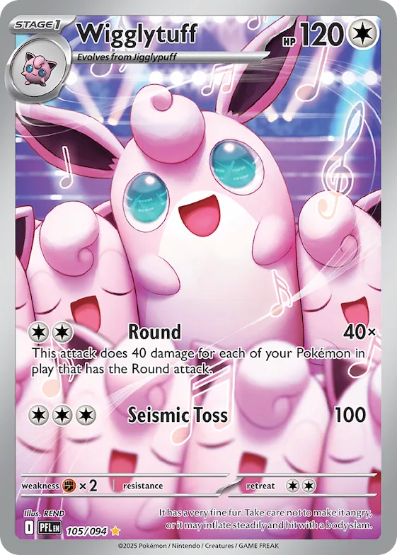 Wigglytuff #105 – Phantasmal Flames