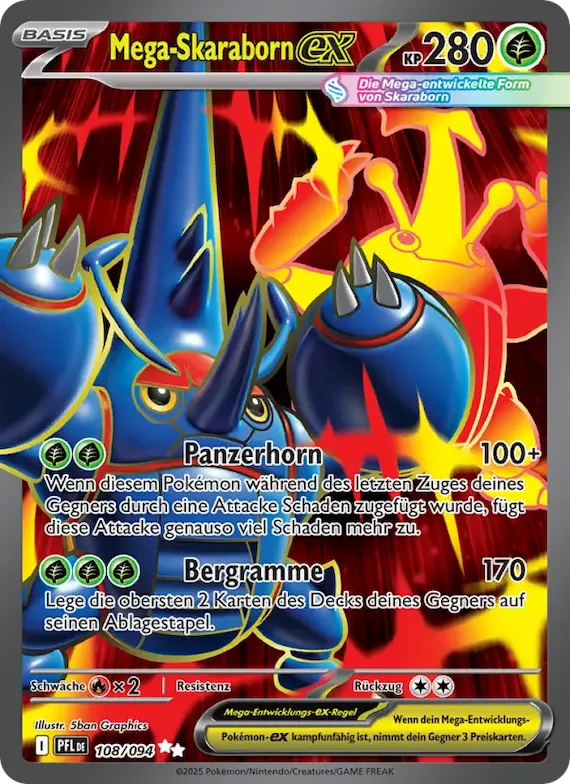 Mega-Skaraborn-ex 108 – Fatale Flammen
