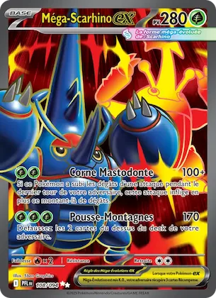Méga-Scarhino-ex n° 108 – Flammes Fantasmagoriques