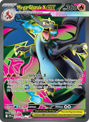Mega-Glurak X-ex 109 – Fatale Flammen