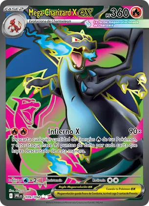 Mega-Charizard X ex 109 – Fuegos Fantasmales