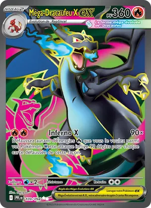 Méga-Dracaufeu X-ex 109 – Flammes Fantasmagoriques