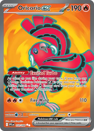 Oricorio ex #110 – Phantasmal Flames