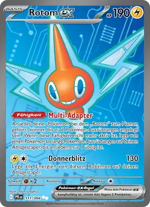 Rotom-ex Nr. 111 – Fatale Flammen