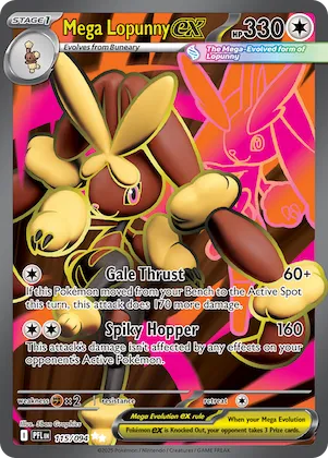 Mega Lopunny ex #115 – Phantasmal Flames