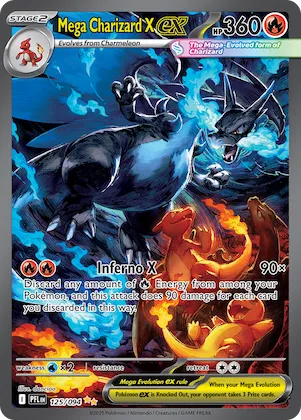 Mega Charizard X ex #125 – Phantasmal Flames
