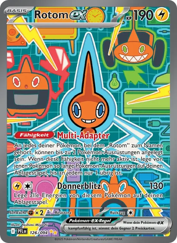 Rotom-ex 126 – Fatale Flammen