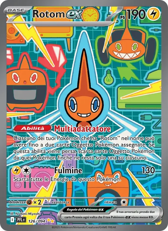 Rotom-ex 126 – Fiamme Spettrali