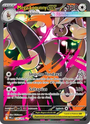 Mega-Lopunny ex 128 – Fuegos Fantasmales