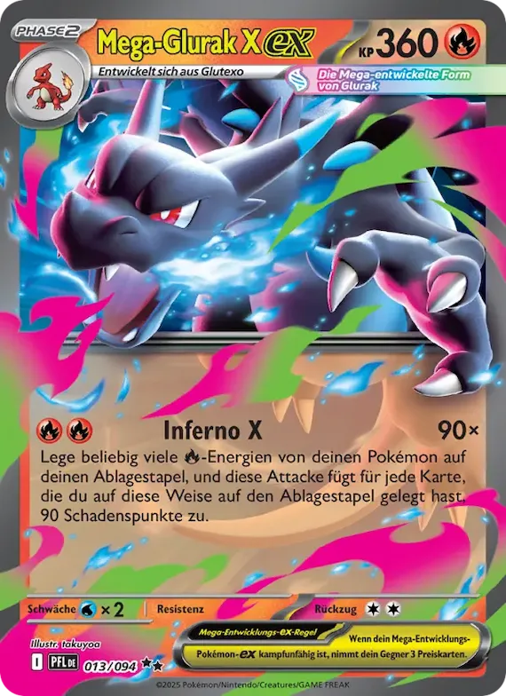 Mega-Glurak X-ex 13 – Fatale Flammen