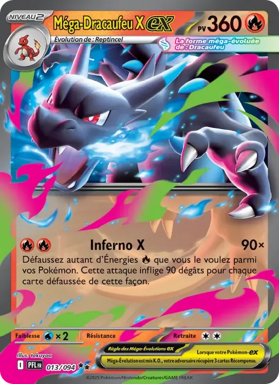 Méga-Dracaufeu X-ex 13 – Flammes Fantasmagoriques