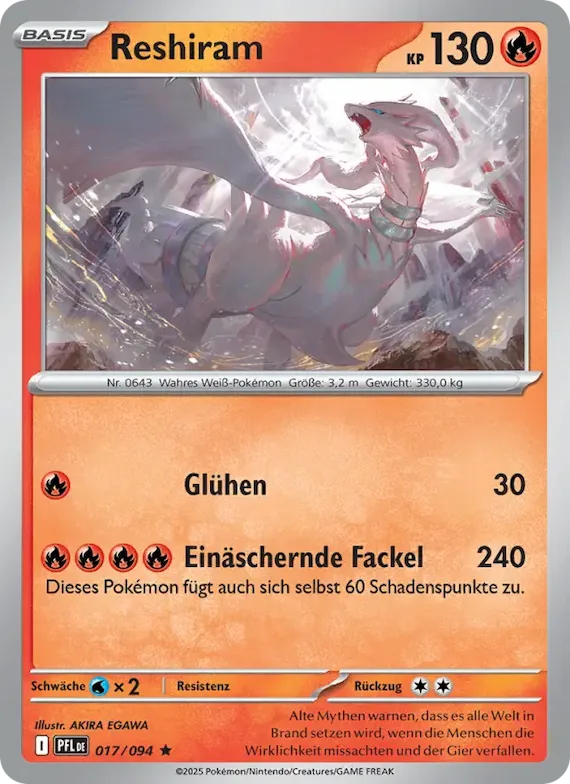 Reshiram 17 – Fatale Flammen