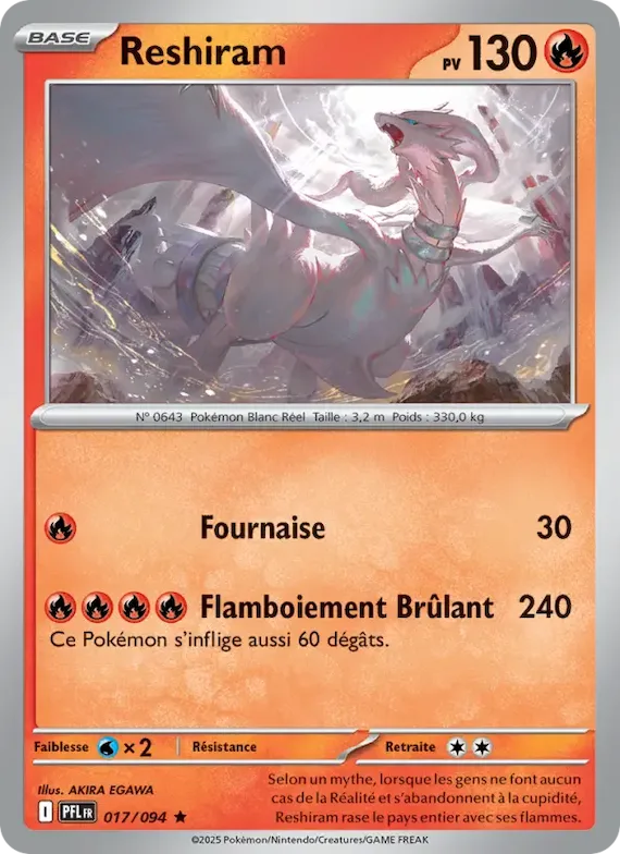 Reshiram 17 – Flammes Fantasmagoriques