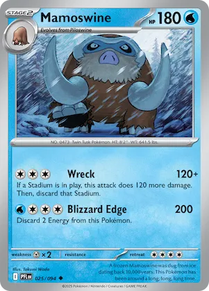 Mamoswine #25 – Phantasmal Flames