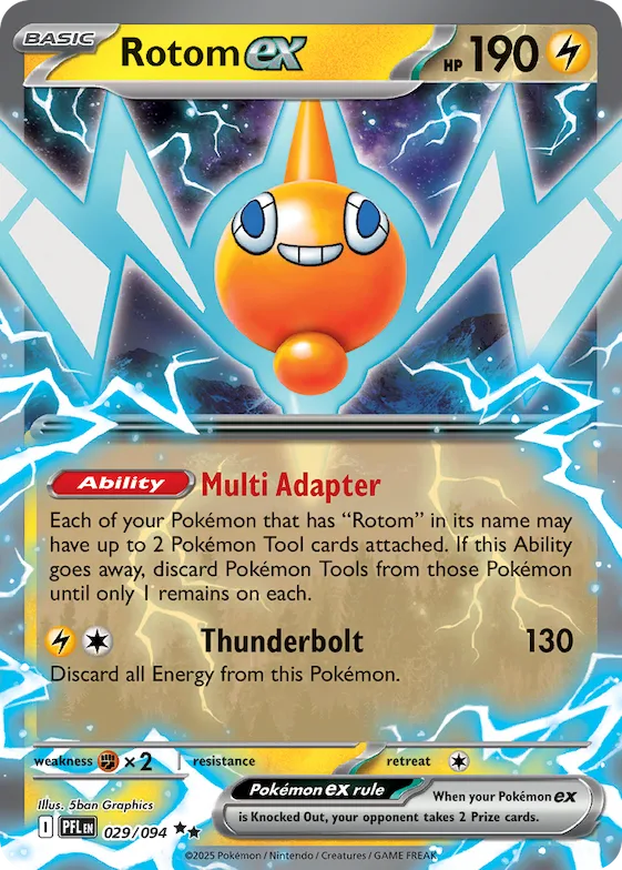 Rotom ex #29 – Phantasmal Flames