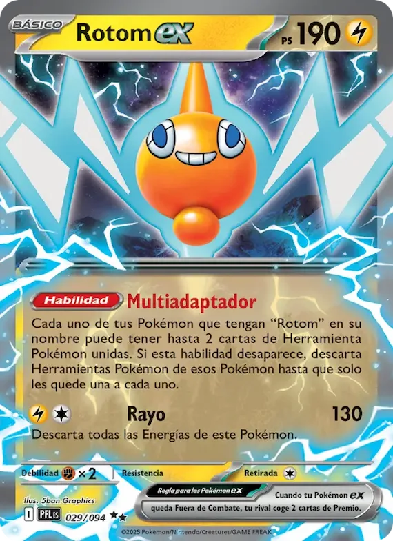 Rotom ex 29 – Fuegos Fantasmales