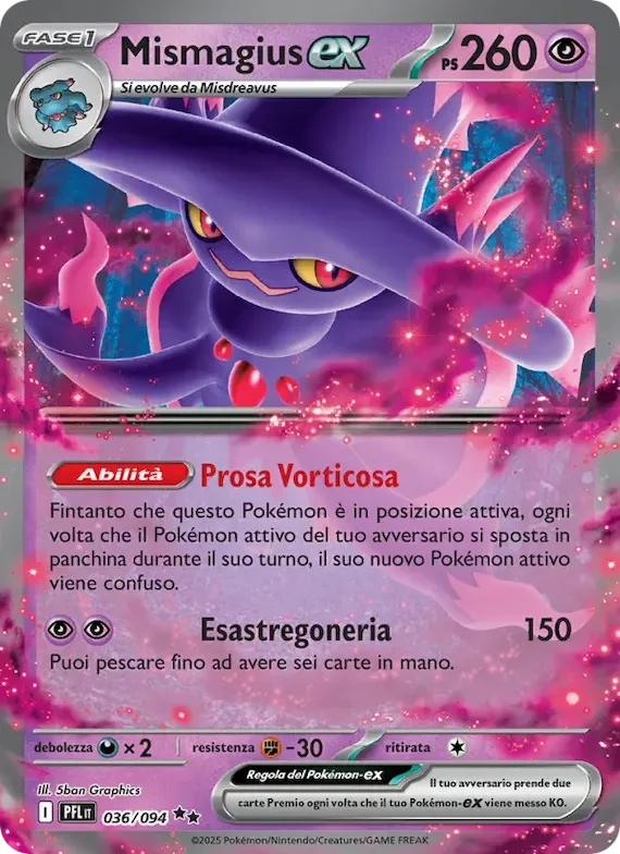 Mismagius-ex 36 – Fiamme Spettrali