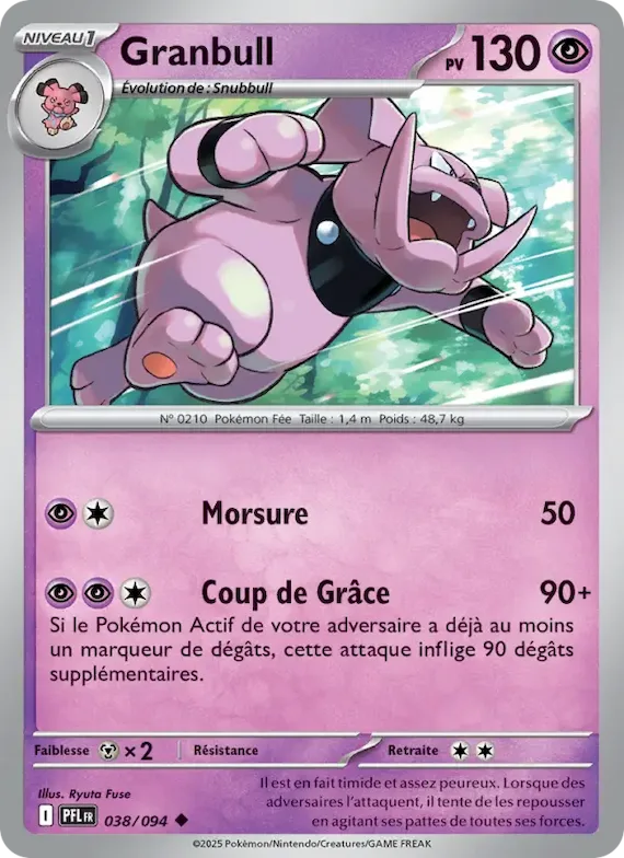 Granbull 38 – Flammes Fantasmagoriques