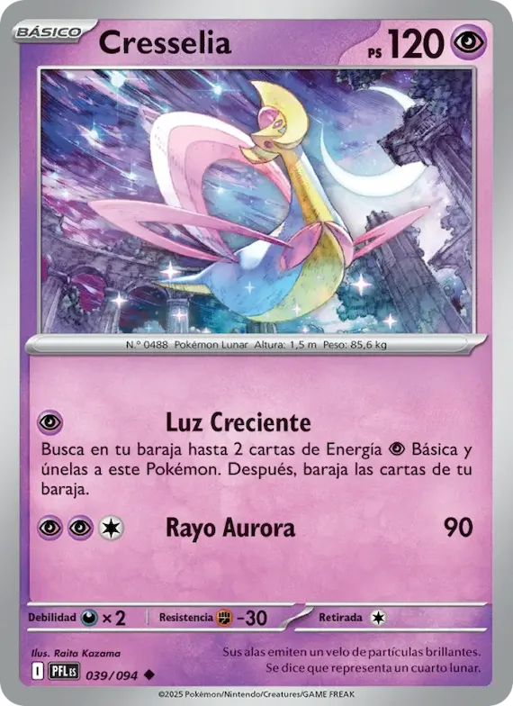 Cresselia 39 – Fuegos Fantasmales