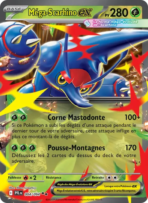 Méga-Scarhino-ex 4 – Flammes Fantasmagoriques