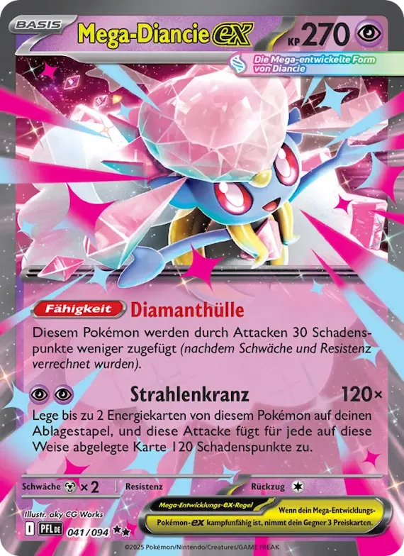 Mega-Diancie-ex 41 – Fatale Flammen