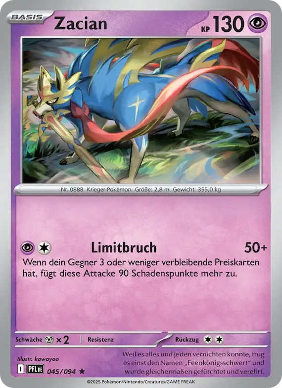 Zacian 45 – Fatale Flammen