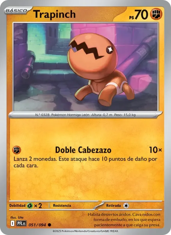 Trapinch 51 – Fuegos Fantasmales