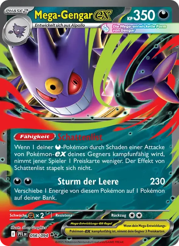 Mega-Gengar-ex 56 – Fatale Flammen