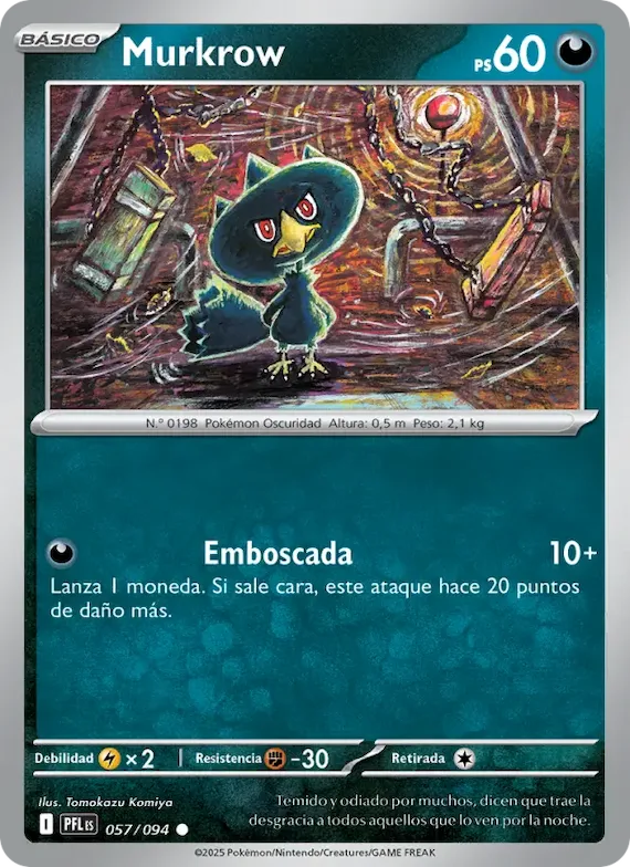 Murkrow 57 – Fuegos Fantasmales