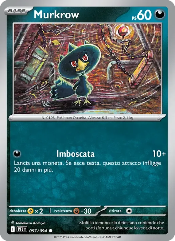 Murkrow 57 – Fiamme Spettrali