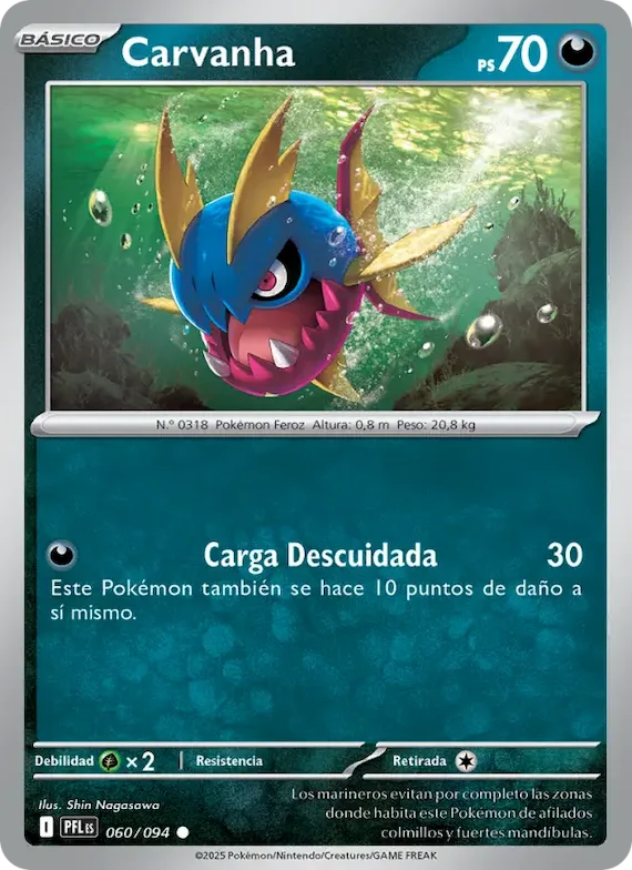 Carvanha 60 – Fuegos Fantasmales