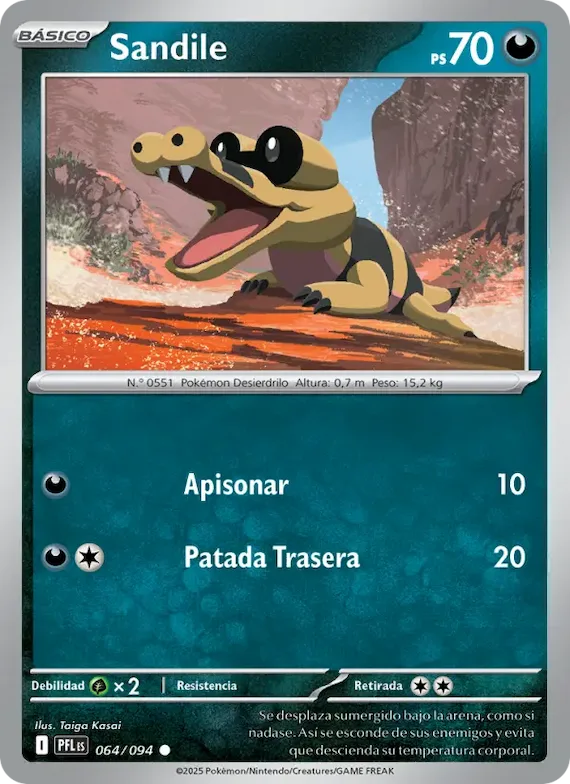 Sandile 64 – Fuegos Fantasmales
