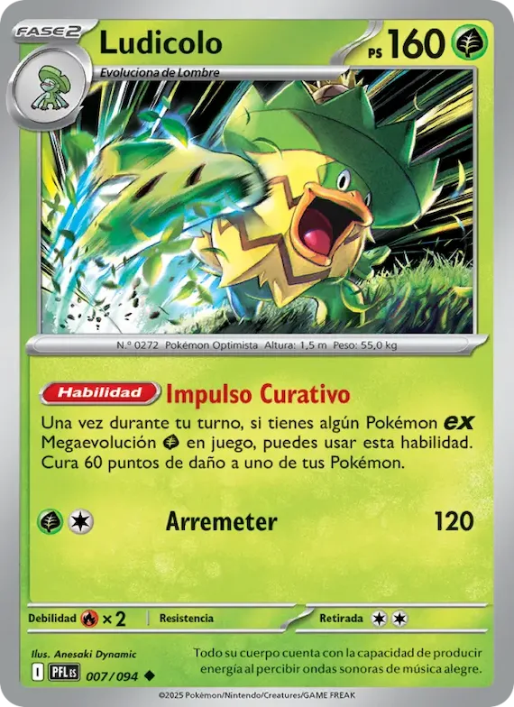 Ludicolo 7 – Fuegos Fantasmales