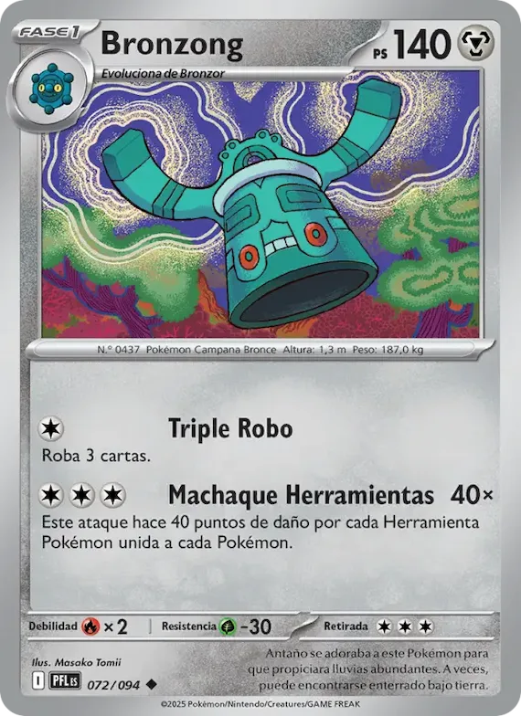 Bronzong 72 – Fuegos Fantasmales