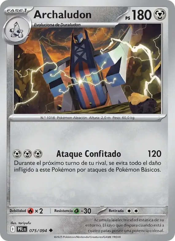 Archaludon 75 – Fuegos Fantasmales