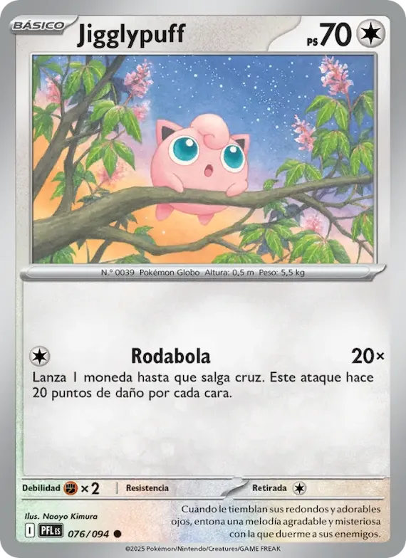 Jigglypuff 76 – Fuegos Fantasmales