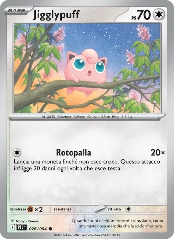 Jigglypuff 76 – Fiamme Spettrali